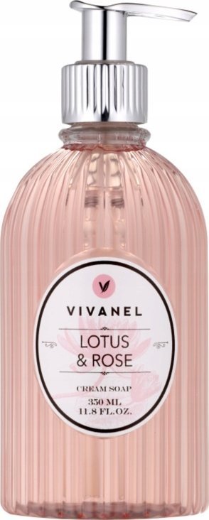 Newcos VIVANEL mydło w płynie Lotus & Rose, 350 ml
