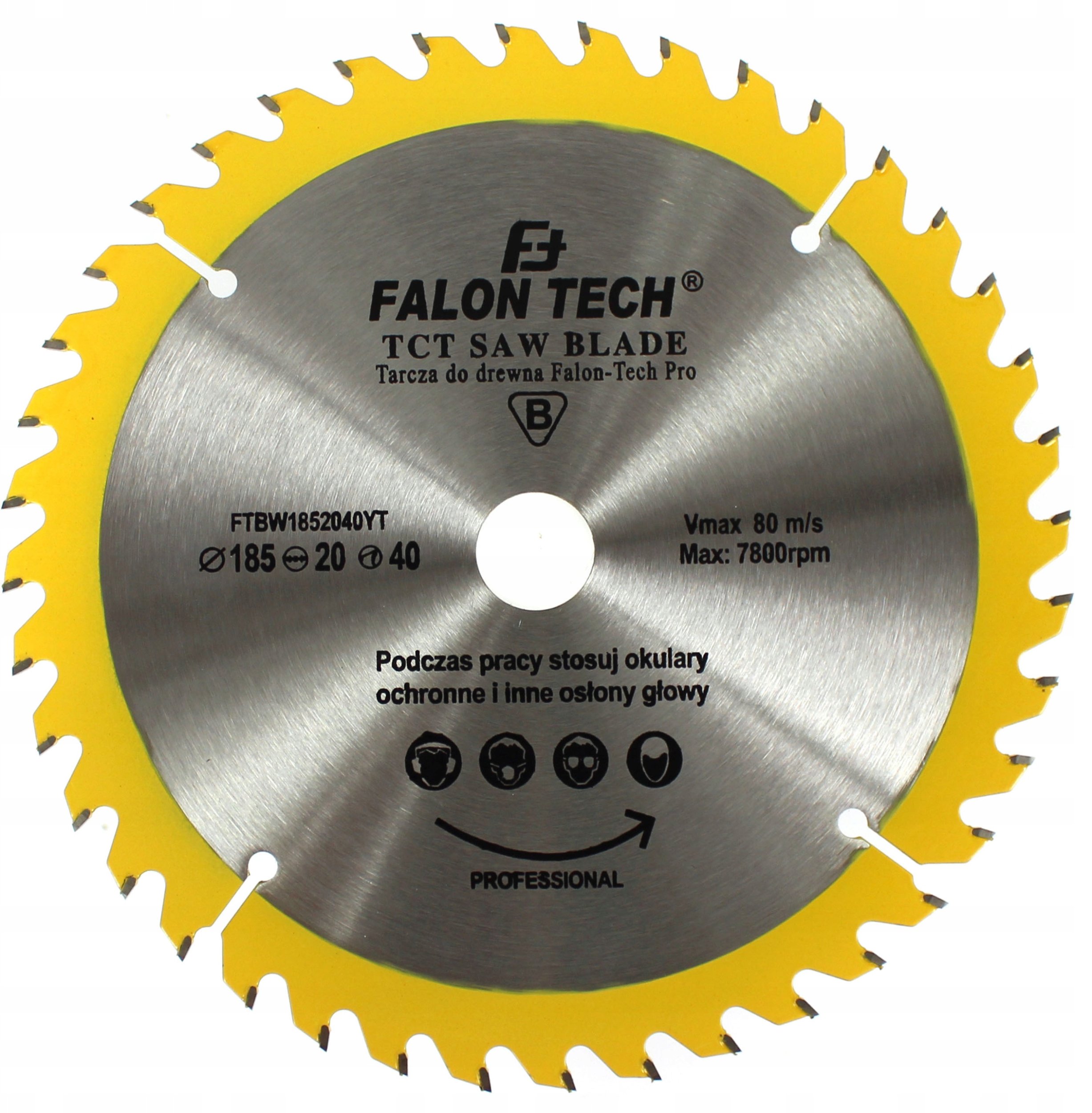 TARCZA DO CIĘCIA DREWNA WIDIA 185 / 20 T40 PRO