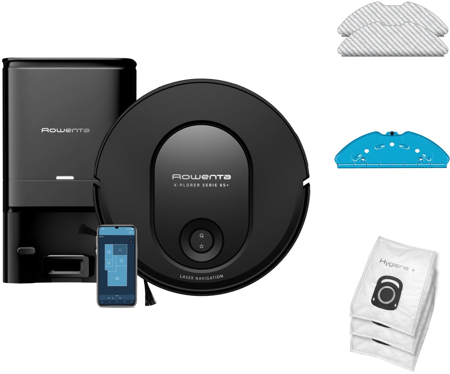 Rowenta Xplorer Serie 65+ robot odkurzający na mokro i sucho