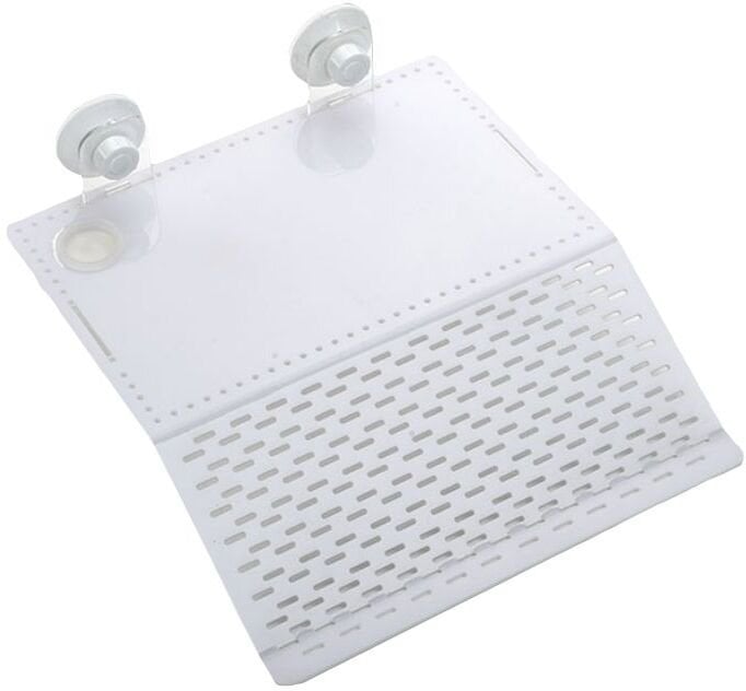 vidaXL Terra Natura, platforma, wspinaczka dla żółwia, biała, akryl, 30 x 35 cm