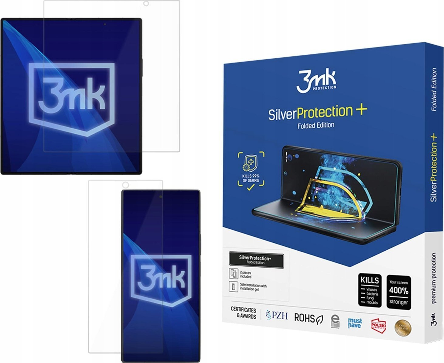 3MK SilverProtection+ Samsung Z Fold Folded Edition