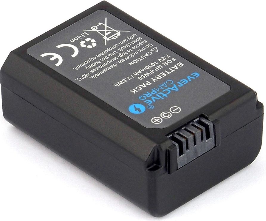 Akumulator EverActive zamiennik Sony NP-FW50, 1050 mAh (EVB001)