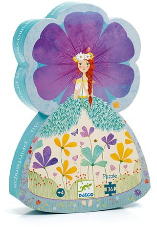 KSIĘŻNICZKA - Puzzle postaciowe dla dzieci 36 el. DJECO DJ07238 4 lata +