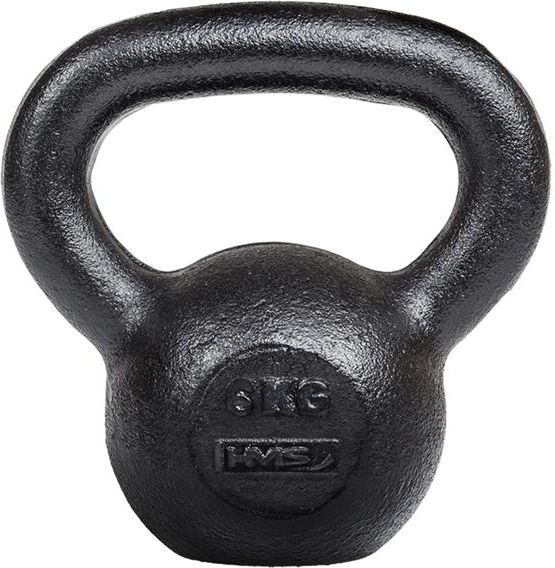 Kettlebell HMS KZG06 żeliwny 6 kg