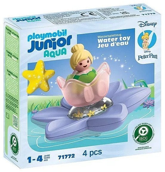 Zestaw z figurką JUNIOR & Disney: Dzwoneczek i magiczny kwiat do pływania Playmobil