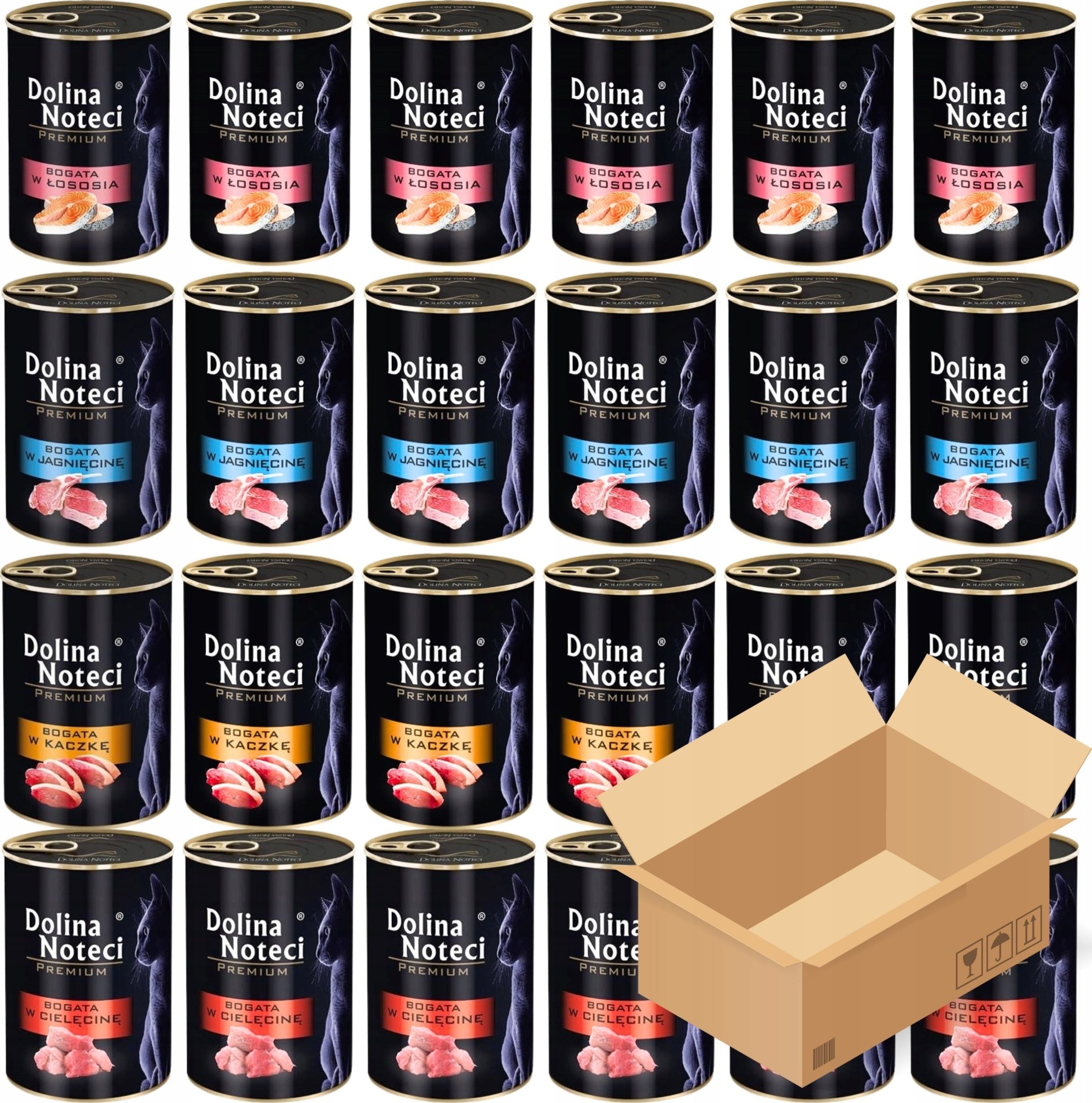 Dolina Noteci Mix smaków 24x400g