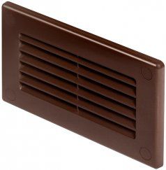 AWENTA Zakończenie kanału płaskiego 55 x 110mm brąz (KP55-30BR)