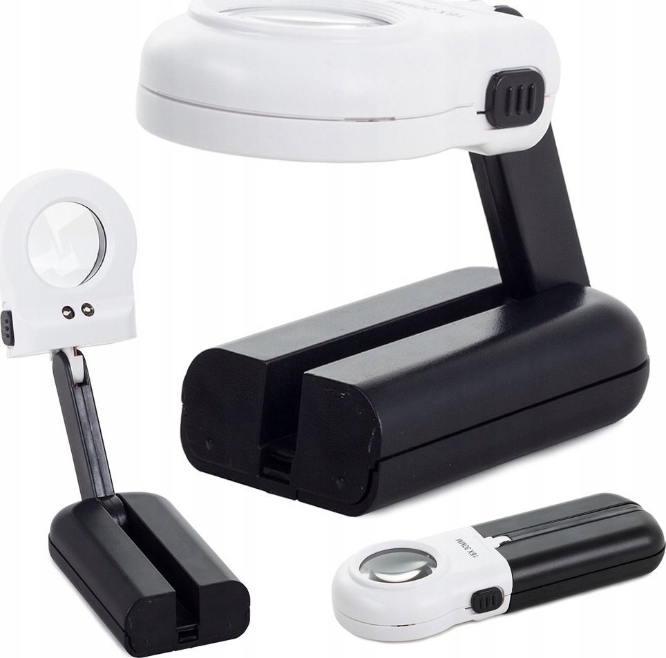 Verk LUPA DO CZYTANIA SZKŁO POWIĘKSZAJĄCE 16X RĘCZNA