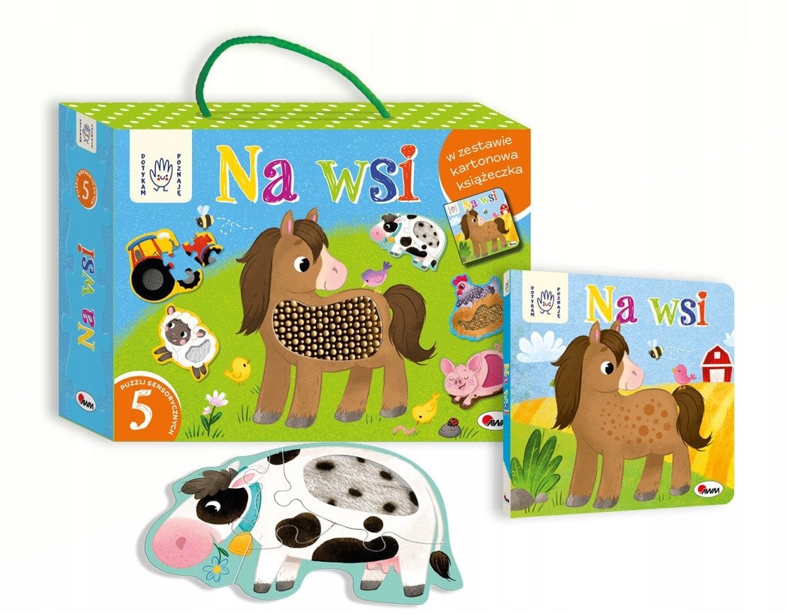 KSIAZECZKA EDUK+PUZZLE SENSOR 28X7X21 NA WSI AWM