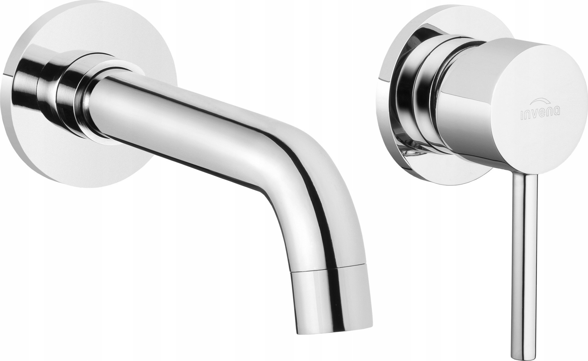 Bateria umywalkowa Invena DAFNI BATERIA UMYWALKOWA PODTYNKOWA CHROM