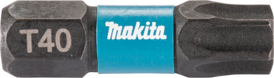 Makita MAKITA KOŃCÓWKA WKRĘTAKOWA T40-25mm /25szt. IMPACT BLACK