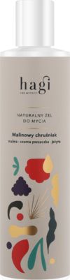 Hagi Hagi - Naturalny żel do mycia ciała. Malinowy chruśniak - 300 ml uniwersalny