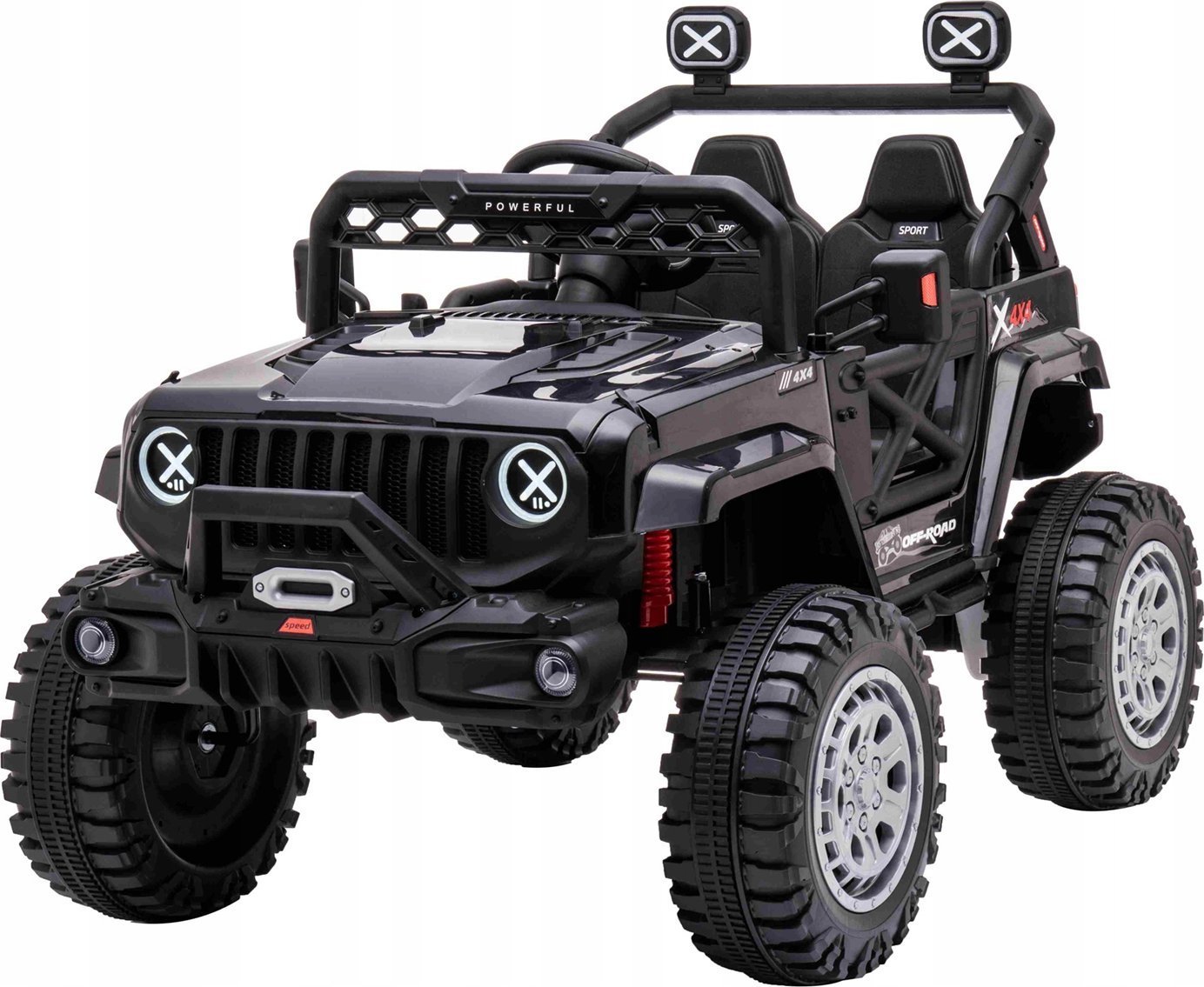 Triton Pojazd OFF ROAD Speed Czarny
