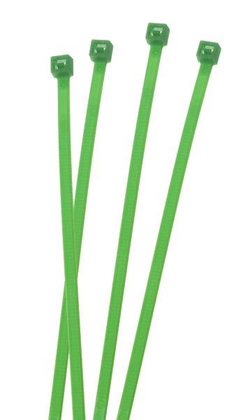 Trytyt Opaska kablowa 200x3,5mm zielona 100szt. SCK-200STG