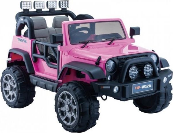 Lean Sport Auto na Akumulator Jeep HP012 Różowe