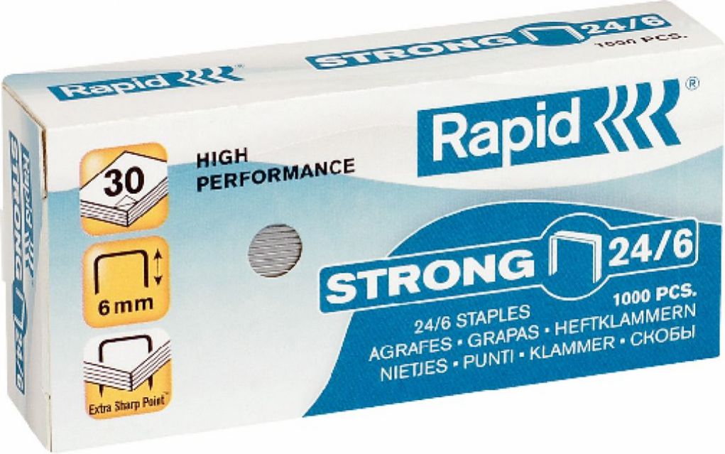 Esselte zszywki RAPID STRONG 24/6 1M (24855800)