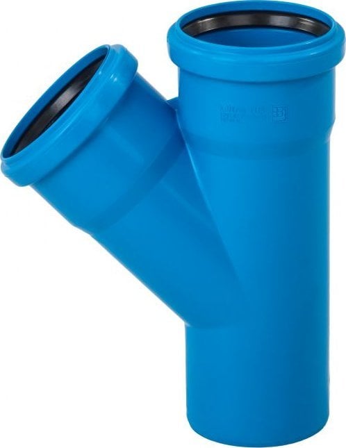 Trójnik Udbea 125/125/45° Niskosz.