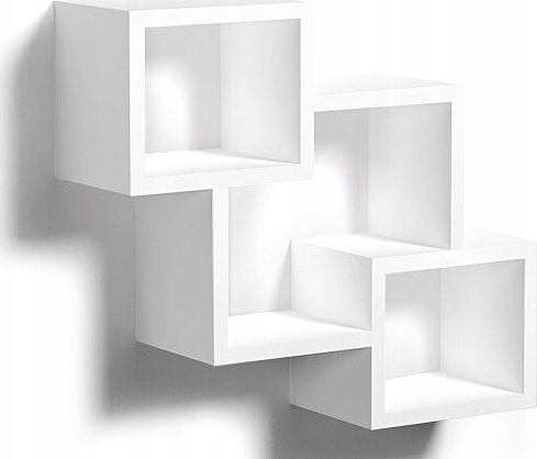 Elior Biała skandynawska półka wisząca - Apolla