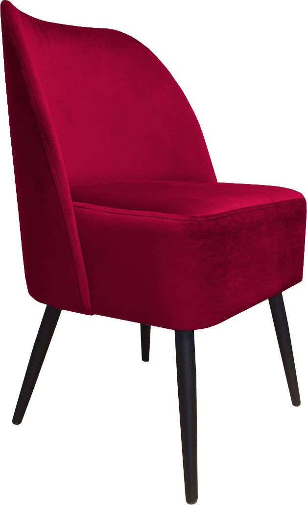 Atos Fotel DUNAJ VELVET bordowy tapicerowany aksamitem ATOS