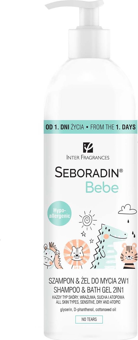 Seboradin Szampon i Żel 2w1 Seboradin BEBE 500 ml