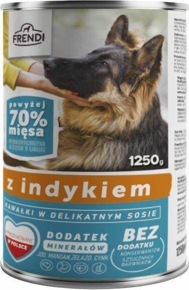 Pet Republic FRENDI PIES puszka INDYK sos /8 1250g