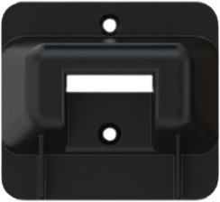 Havis CST00207, Adapter, Black, Havis FlexiPole, 403.8 mm, 533.4 mm, 243.8 mm