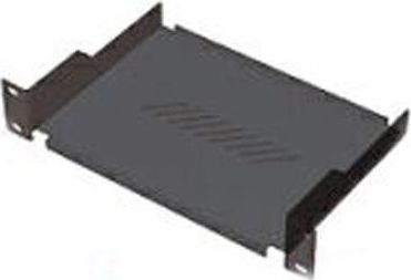 Triton Triton 10" lower shelf for wall distributor, front installation 1 HU, depth: 150 mm, 10 kg, black RAL 9005 - RAB-UP-X01-C1