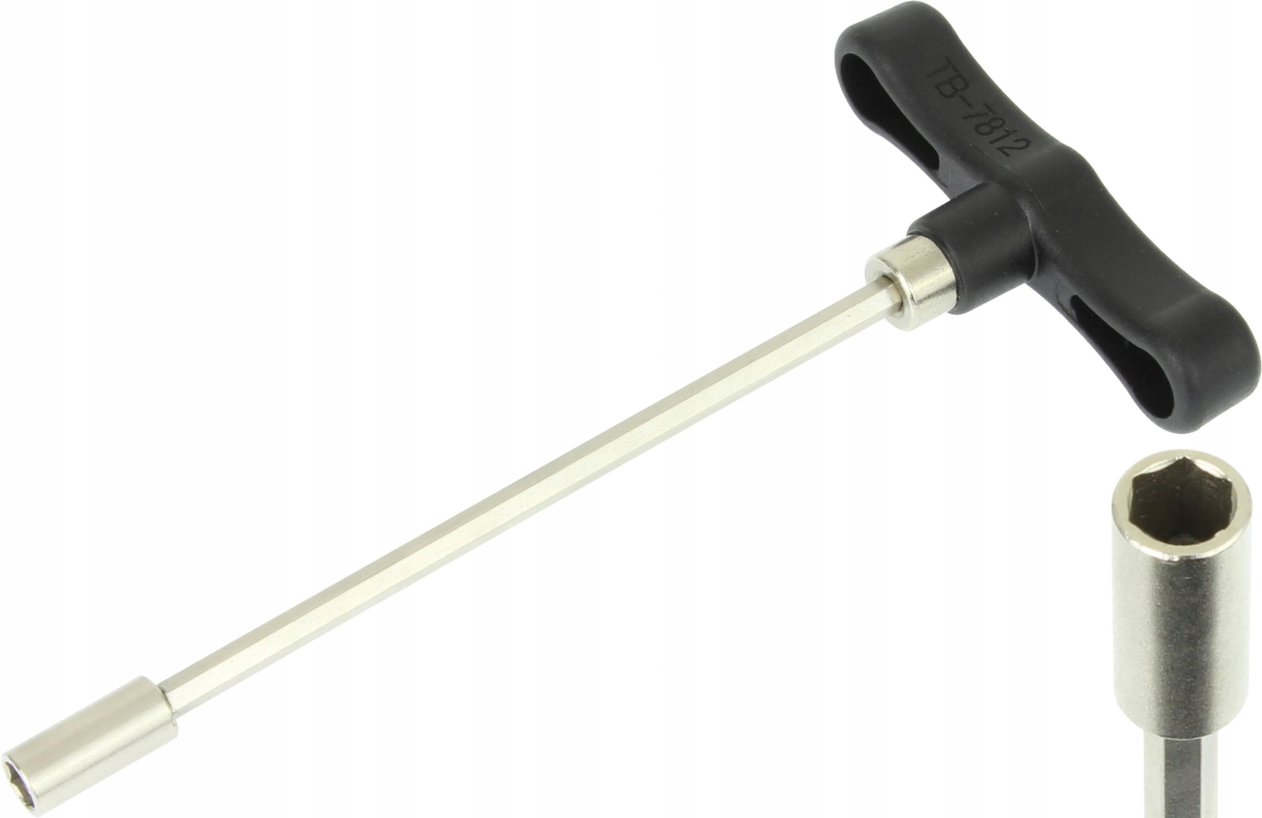 Klucz do nypli długi 80 mm hex 5,5 mm SUPER-B