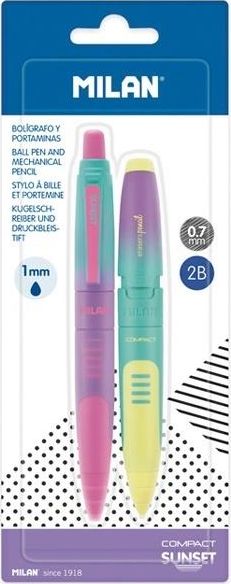 Milan Długopis + ołówek autom. Compact Sunset MILAN