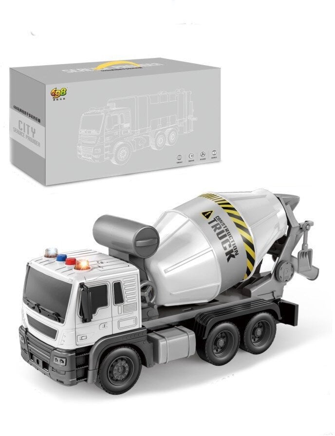 Betoniarka Niebieska Obrotowa Gruszka Dźwięk Światła 1:16