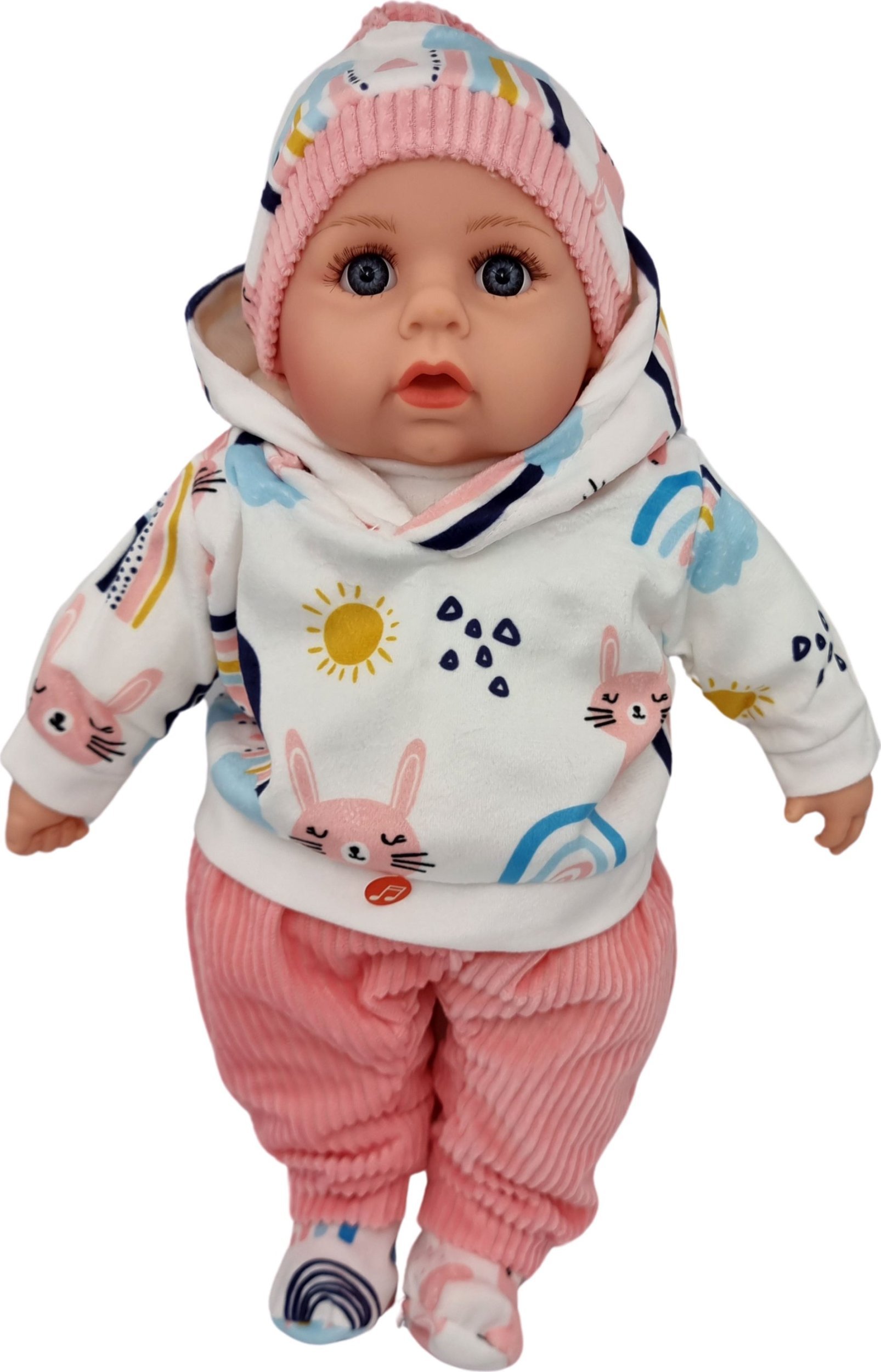 MARIOTOYS LALKA BOBAS 45 CM MÓWI I ŚPIEWA PO POLSKU - 38