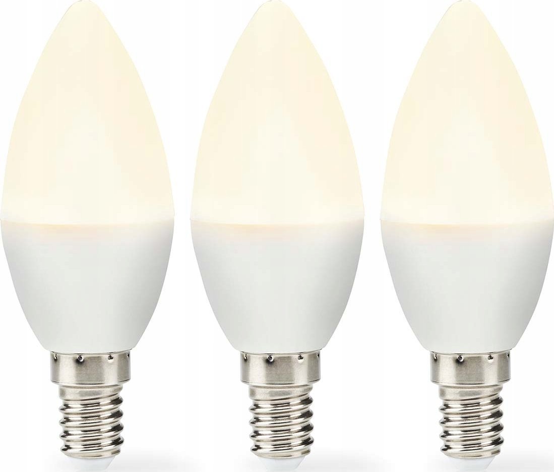Nedis Nedis LBE14C352P3 energy-saving lamp Ciepłe białe 2700 K 4,9 W E14 F