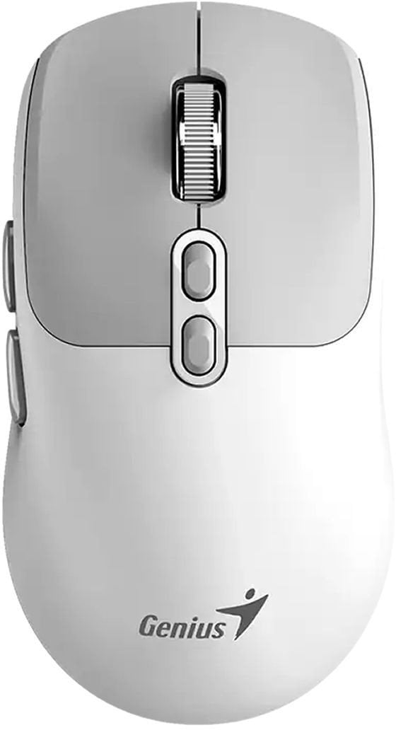 Mysz bezprzewodowa, Genius NX-8080S BT, bia�o-szary, optyczna, 1600DPI