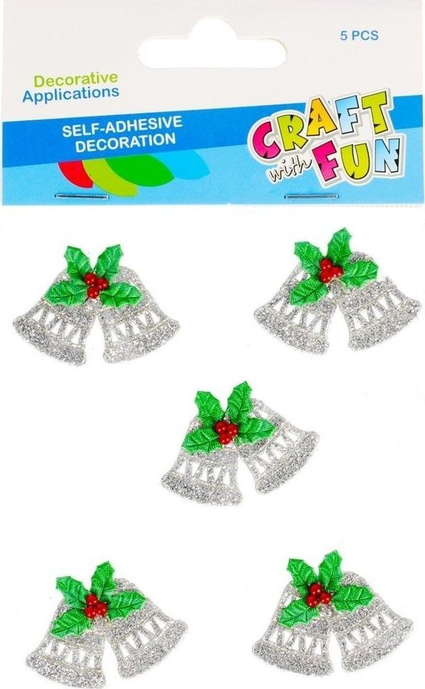 Craft with Fun OZDOBA BN NAKLEJKI BROK 5SZT CF PBH 12/144