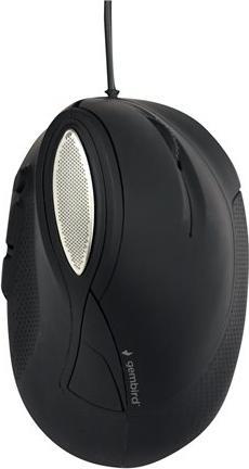 Mysz Gembird GEMBIRD MUS-ERGO-03 Ergonomiczna 6-przyciskowa mysz optyczna szara