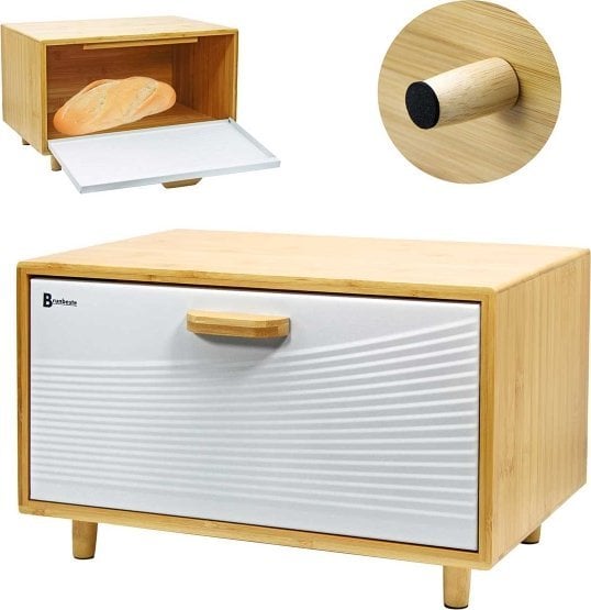 CHLEBAK POJEMNIK BAMBUSOWY NA PIECZYWO 4253