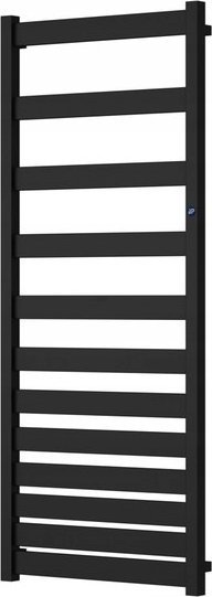 Grzejnik drabinkowy BELTI 500X896, 369W, podłączenie dolne, rozstaw=470mm, kolor: czarny mat (c31)