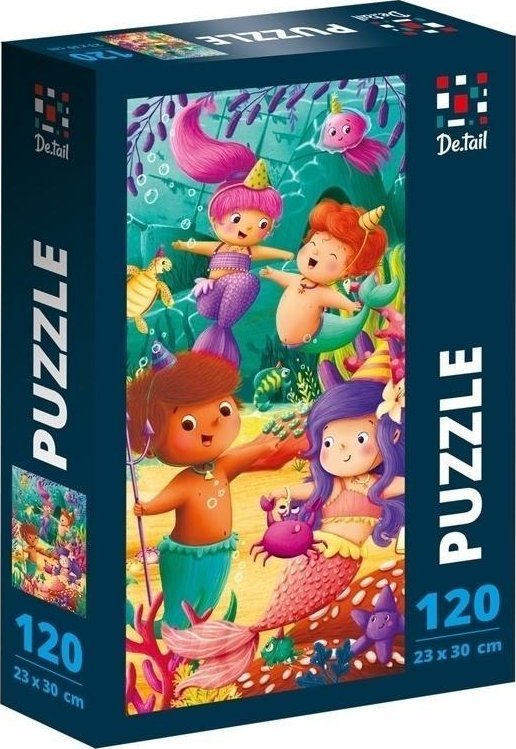 Puzzle 120 De.tail. Podwodne przyjęcie