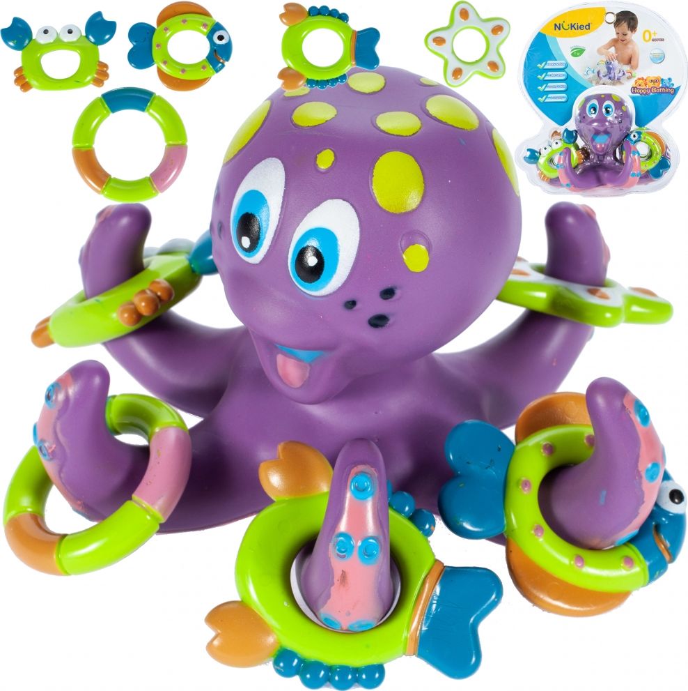 MalPlay Karuzelka Do Kąpieli Ośmiornica Zabawka Do Wody