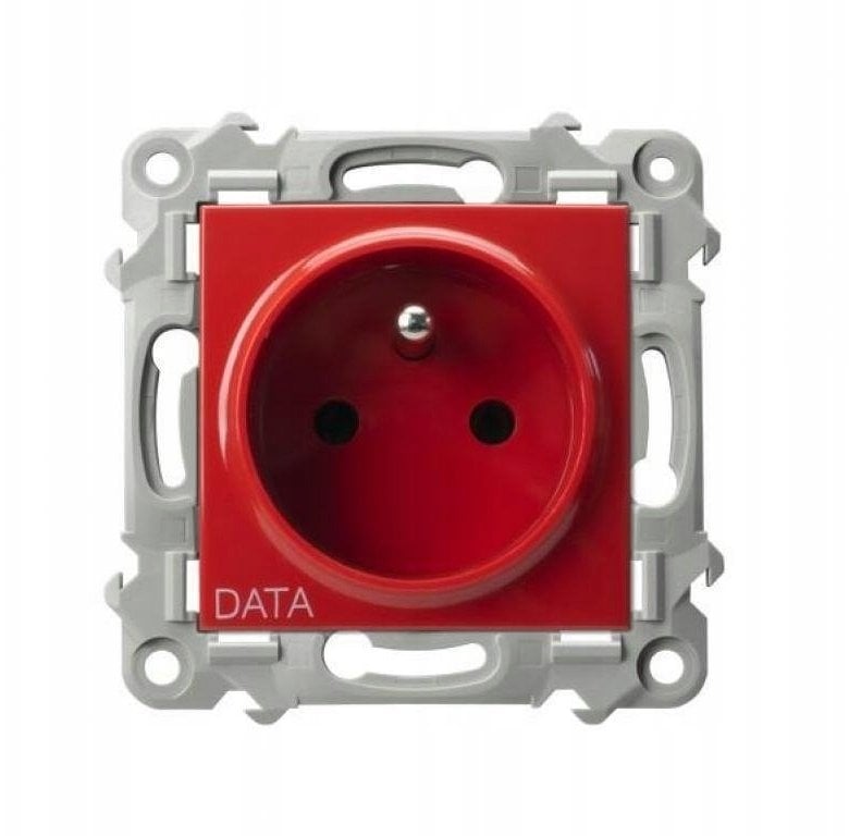 SZAFIR Gniazdo pojedyncze z uziemieniem DATA GP-1ZZD/m/00