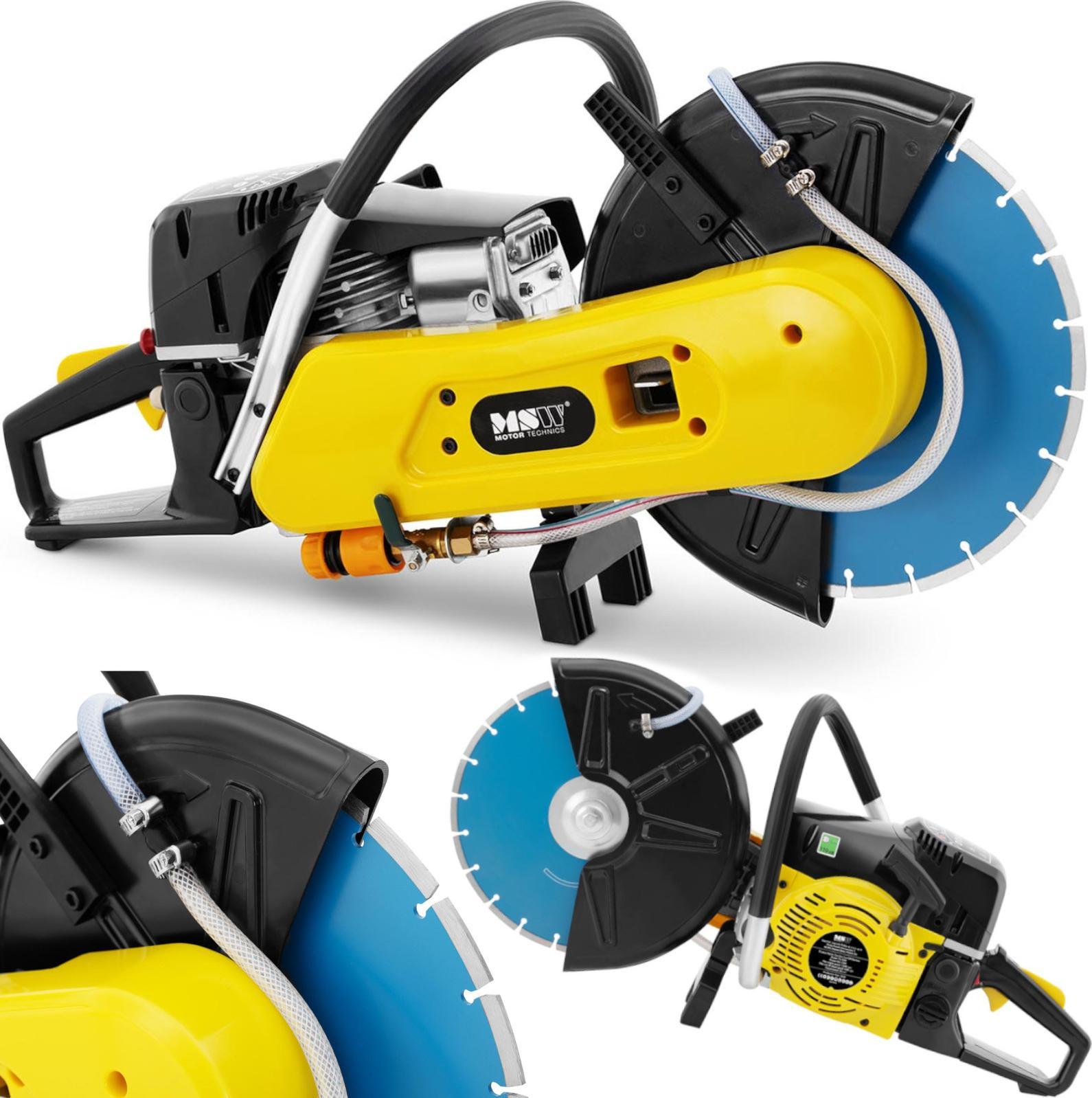 MSW Przecinarka piła spalinowa do betonu stali cegieł 300 mm 2500 W Przecinarka piła spalinowa do betonu stali cegieł 300 mm 2500 W