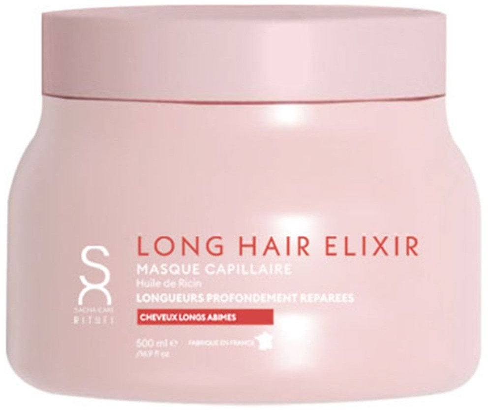 Sacha Care Rituel Long Hair Elixir Hair Mask with Castor Oil for Shining