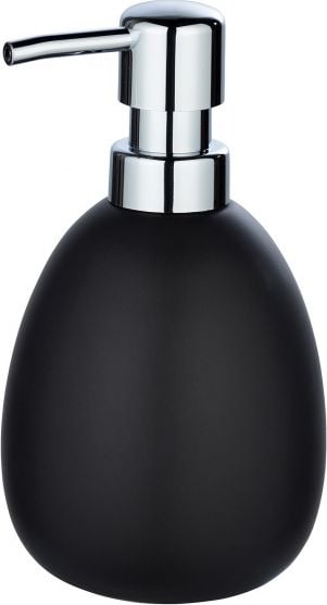 Dozownik do mydła dozownik mydła Polaris 390 ml czarny ceramiczny