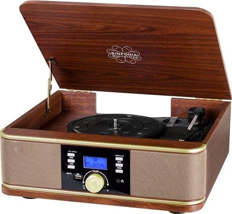 Gramofon Trevi Gramofon Trevi TT1042 BT wood
