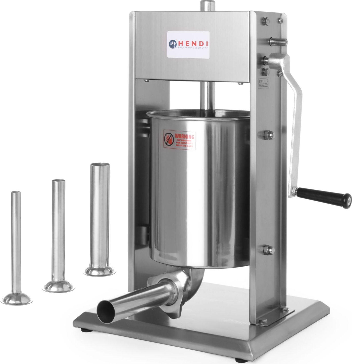 Hendi Nadziewarka napełniacz do kiełbasy pionowa stal nierdzewna Profi Line 10L - Hendi 282151 Nadziewarka napełniacz do kiełbasy pionowa stal nierdze