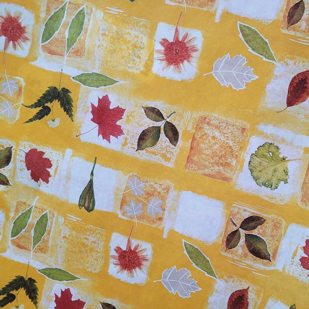 Papier jesień liście do prezentów 57cmx20m 20m308