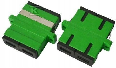 Adapter SM SC/APC duplex przezroczysty ISP 6824 2 273-12-ISP