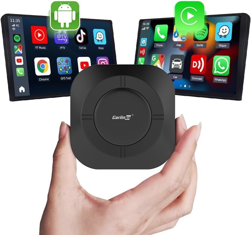 Transmiter FM Carlinkit Adapter samochodowy Android 13.0 AIBox 4GB+64GB