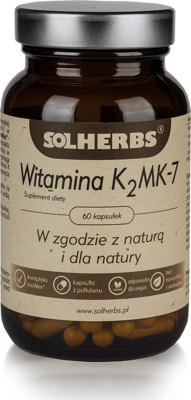 SOLHERBS Witamina K2MK-7 SOLHERBS