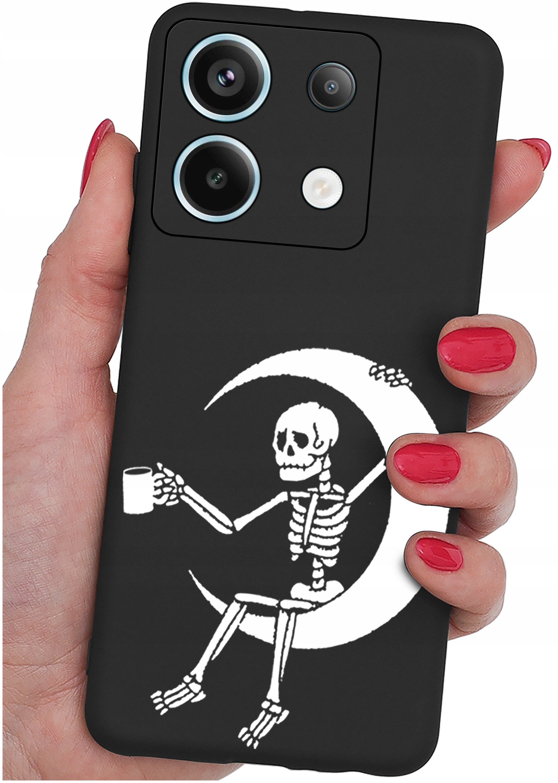 ETUI do Xiaomi Redmi Note 13 Pro 5G WZORY |SILIKONOWE MATT CASE +SZKŁO 9H